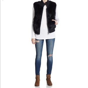 PoloGeorgis Rabbit Fur vest
